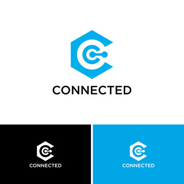 Modern Competence Logo Design Vector with Abstract Letter C Hexagon Icon for Corporate Business, Professional Branding, Technology and Innovation Identity