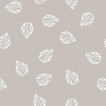 ulva lettuce seaweed line seamless pattern ulva lettuce seaweed thin line illustration
