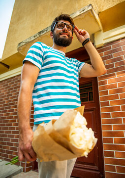 Man With Bouquet.