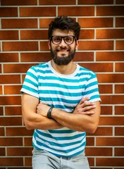 Confident Smiling Portrait. © georgerudy