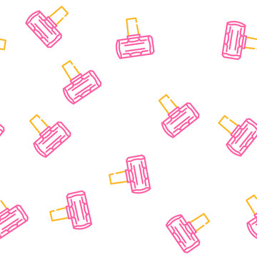 sledge hammer vector seamless pattern sledge hammer sign illustration