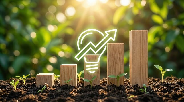 Sustainable LED lighting promotes cost savings and low energy consumption.