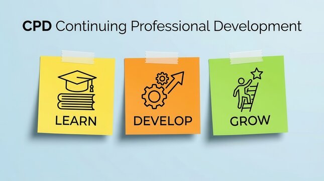 Career advancement and competency building through a CPD professional development framework.