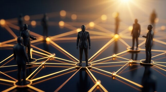 A concept of collaboration and partnership for enhanced client relations and business success.
