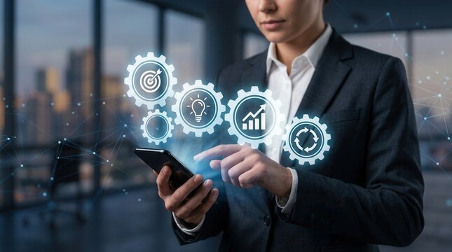 Applying agile software development and lean management to various management processes and project management.