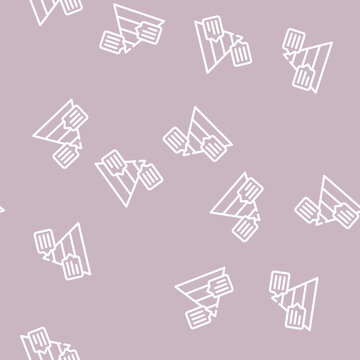 pyramided data analysis line seamless pattern pyramided data analysis thin line illustration