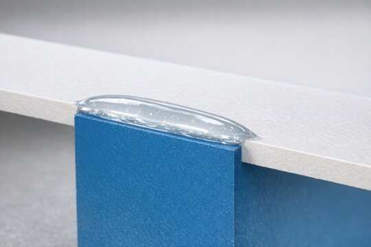 A close-up shot of a table featuring a plastic item