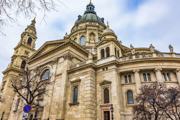 Obraz premium Szent Istvan-bazilika (St. Stephen's Basilica), Budapest, Hungary