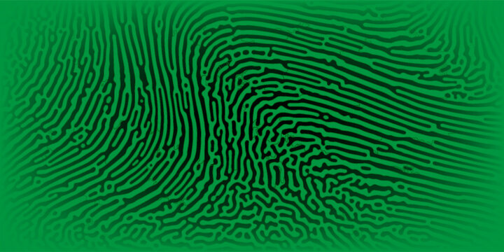Green turing lines organic shape patterns background design