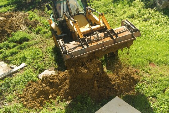 Bulldozer at work