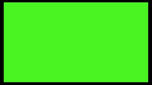 Concept. Plasma TV screen with green screen. Effect of retro TV with kinescope on a green screen. Old TV Frame Effect for Motion Graphics, Social Media Content, Flickering light on the screen.