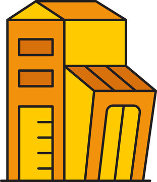 Apartment Building Icon

