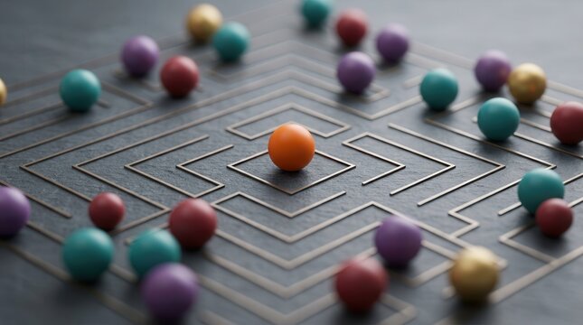 Efficiently generating good-enough solutions to navigate challenges via heuristics and rules.
