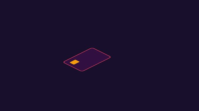 Digital payment plastic card featuring embedded microchip technology for secure financial transactions represented in a financial services concept symbolizing safe banking and electronic