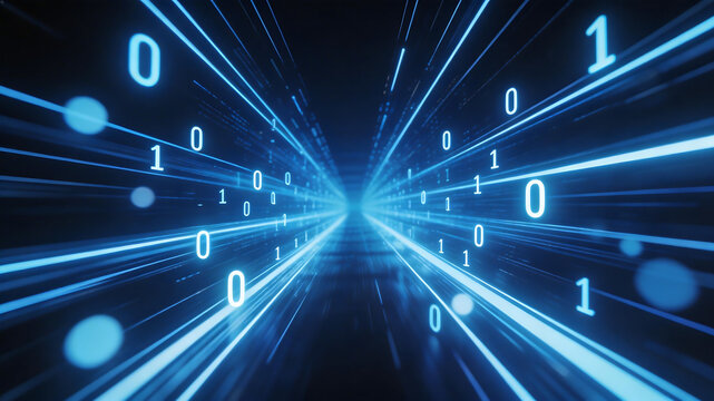 Digital binary code tunnel