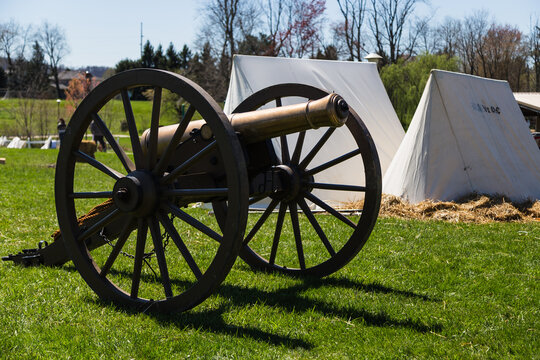 old cannon in the park