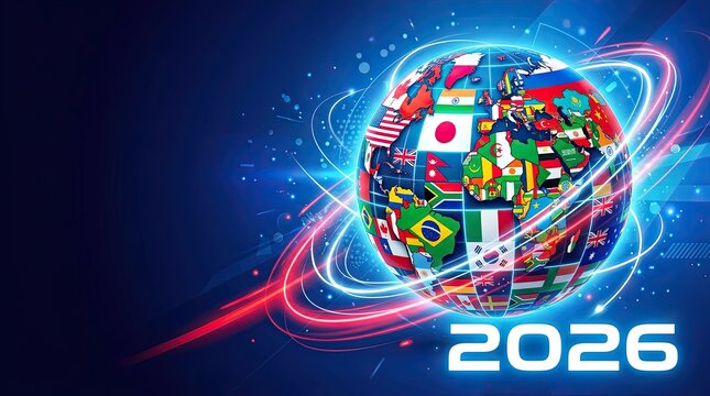 Global football 2026 world cup international soccer event