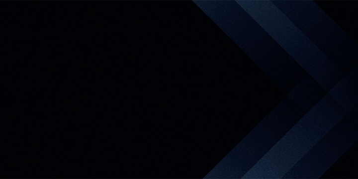 Modern black dark blue white abstract background. Minimal. Color gradient. Web banner. Geometric shape. 3d effect. Lines stripes triangles. Design. Futuristic. Metal metallic effect. Luxury. Premium.