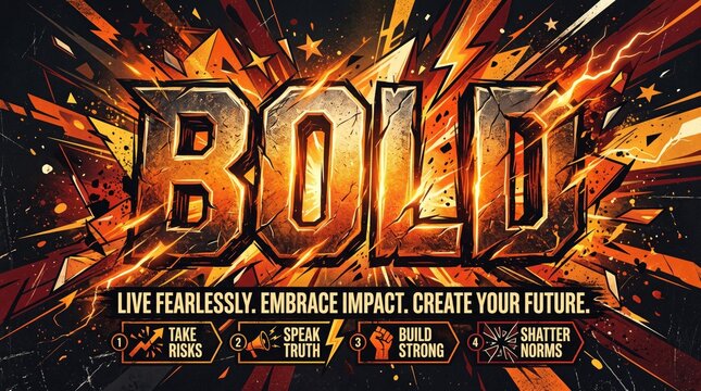 Canadian labour day bold poster live fearlessly embrace impact