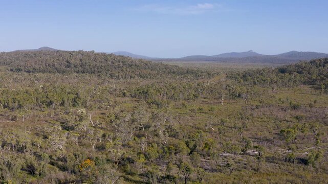 view over the unspoilt landscape in southwest Australia, Video, Walpole, Western Australia