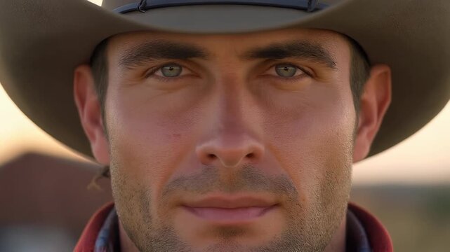 portrait of cowboy