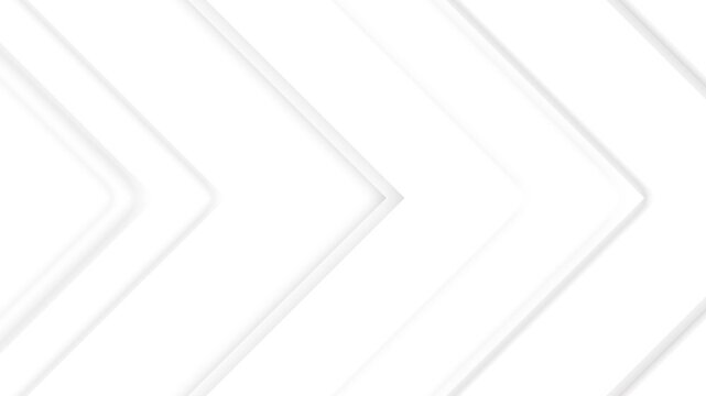 Abstract Minimalist White Marble Chevron Transition and Elegant High Key Soft Shadow Geometric Overlay Motion Graphics 4k video
