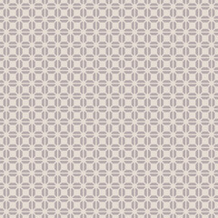 Retro geo flowers ivory and soft mauve - wallpaper, fabric, home décor pattern © Aniqa Create
