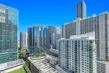 Obraz premium Brickell Miami view 