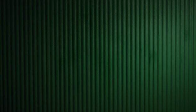 Dark green ribbed texture background with subtle vertical lines and shadows
