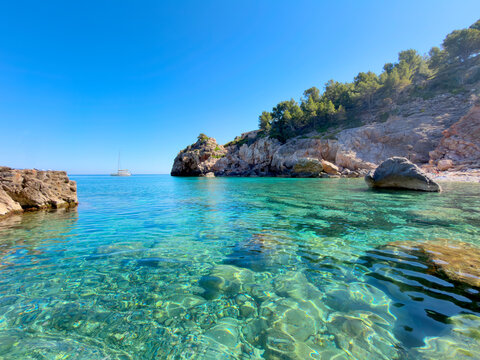 Beach of Deia, Mallorca