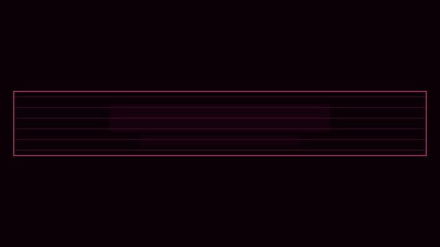 Pink Title Card Camera Shutter Open No Text Loop