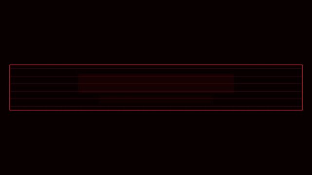 Red Title Card Camera Shutter Open No Text Loop