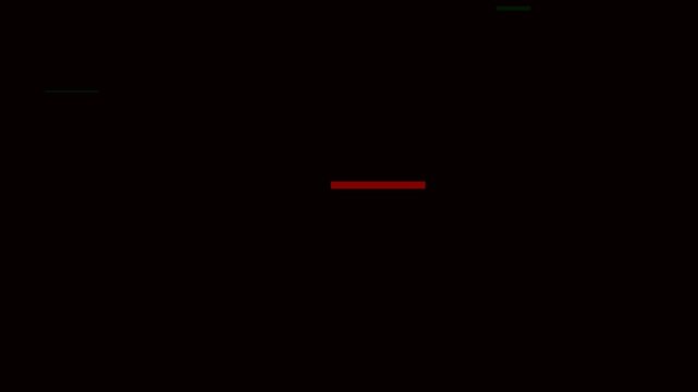 Red Glitch Data Corruption Blocks Animation Loop