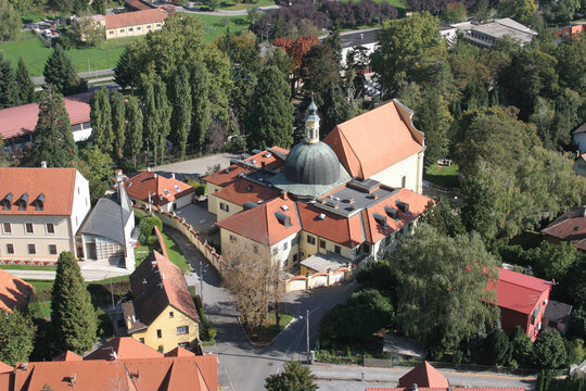 Parish church of St. Francis Xavier in Zagreb, Croatia