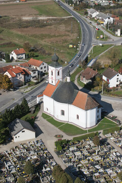Parish church of the Visitation of the Blessed Virgin Mary in Vukovina, Croatia