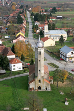 Serbian Orthodox Church of Saint Lazarus in Velika Pisanica, Croatia