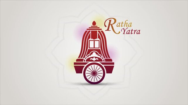 Ratha Yatra India Festive Carriage