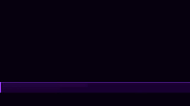 Purpl Lower Third Color Wipe Reveal No Text Animation