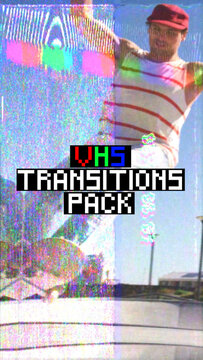 VHS Transitions Pack - Vertical