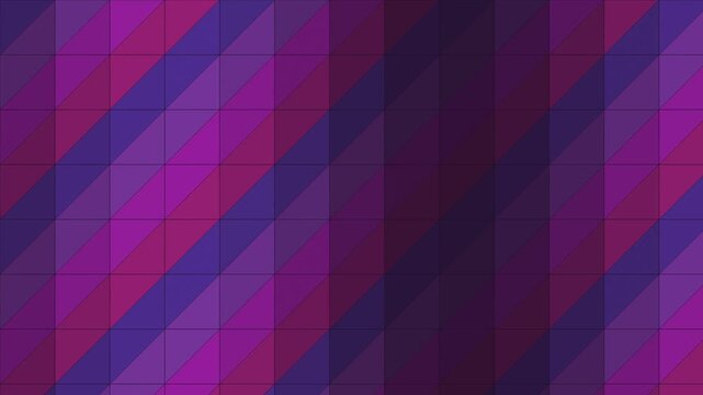 Animated Dark Tech triangle geometric pattern background sweeping loop