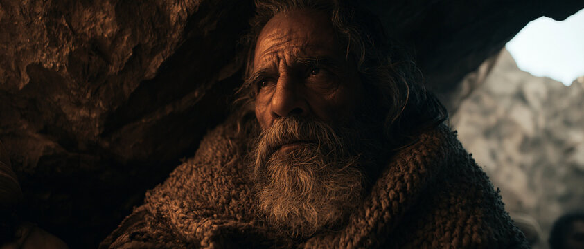 Fleeing to the Wilderness: Prophet Elijah in the Cave at Mount Horeb Awaiting the Still Small Voice of God
