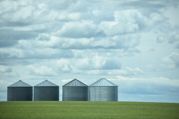 Montana Silos in a Row © M4Killer