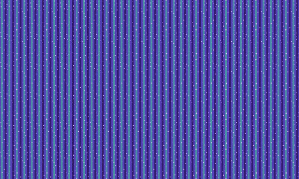 High resolution seamless vertical stripe pattern with glowing stars, dark purple and blue neon background.