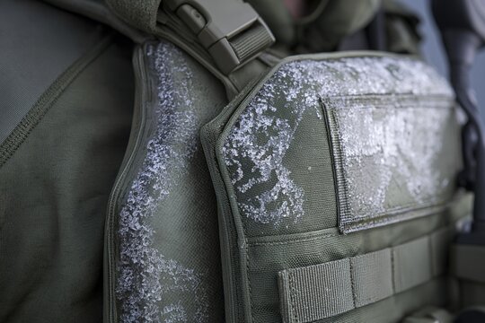 Frozen Tactical Vest Detail