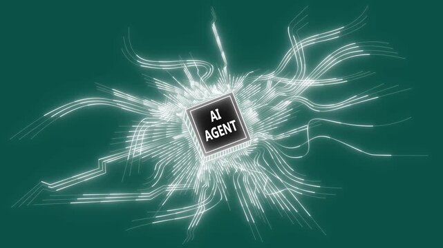 neon Ai Hi-tech digital hud technology innovation futuristic circuit Abstract design. AI artificial intelligence. Modern micro chip design network connection  data deep machine learning Cyberspace .