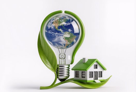 Nachhaltiges Wohnen mit erneuerbarer Energie und Umweltschutz