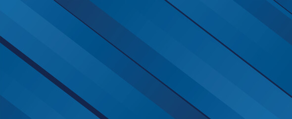 Obraz premium Gradient blue abstract background with a soft curve and smooth lighting.