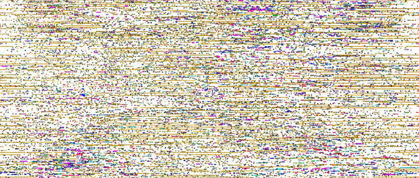 Abstract Background with Colorful Speckles and Horizontal Lines