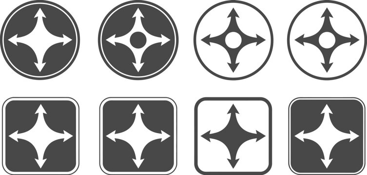 Directional arrow, control icon set, navigation buttons, movement indicators, game controls, user interface, application design, dashboard, interaction, usability, symbols.