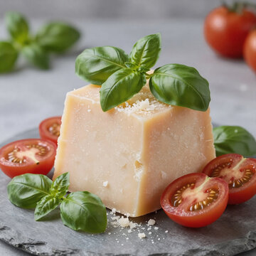 Chibi Cheese Ethnic. A Parmesan, Basil & Tomato Dish